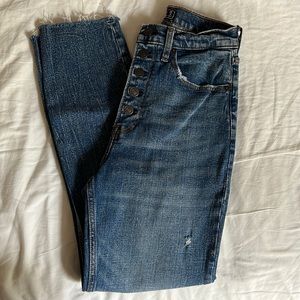 Ultra high rise mom Jean